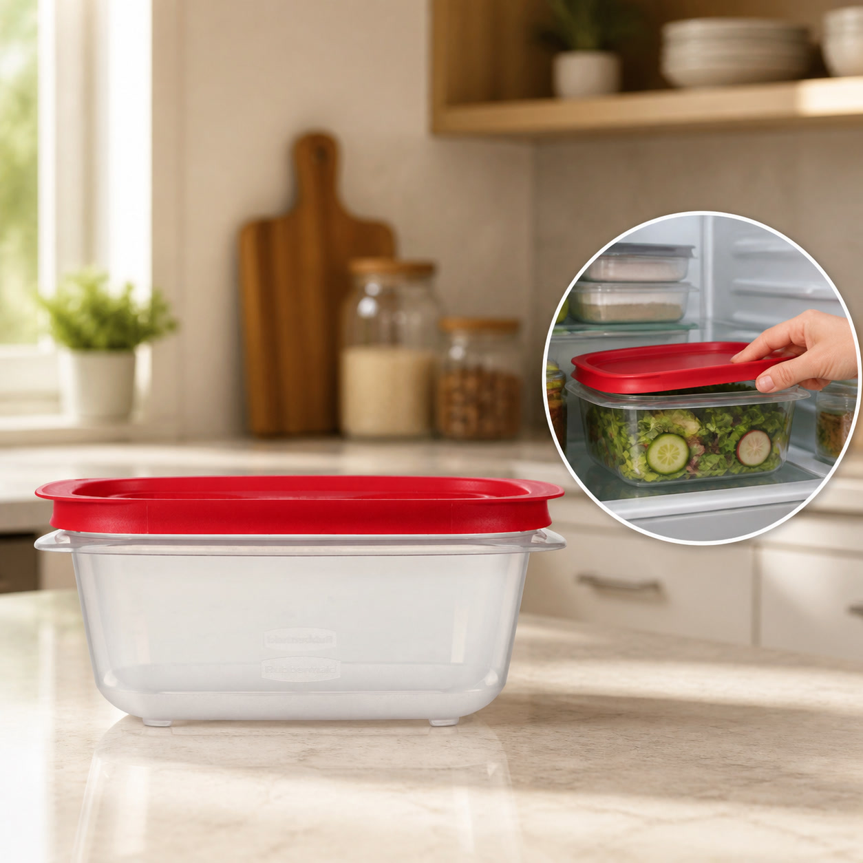 Meal Prep Easy - 5.26 Cup Rectangular Food Storage Container