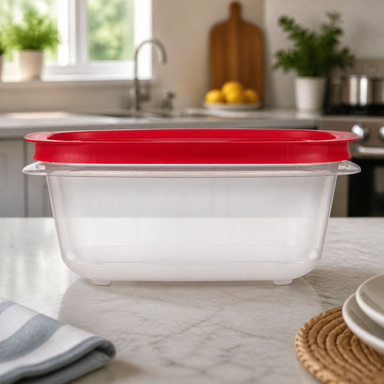 Red Rectangular Food Storage C - огляд і ціна Meal Prep Easy