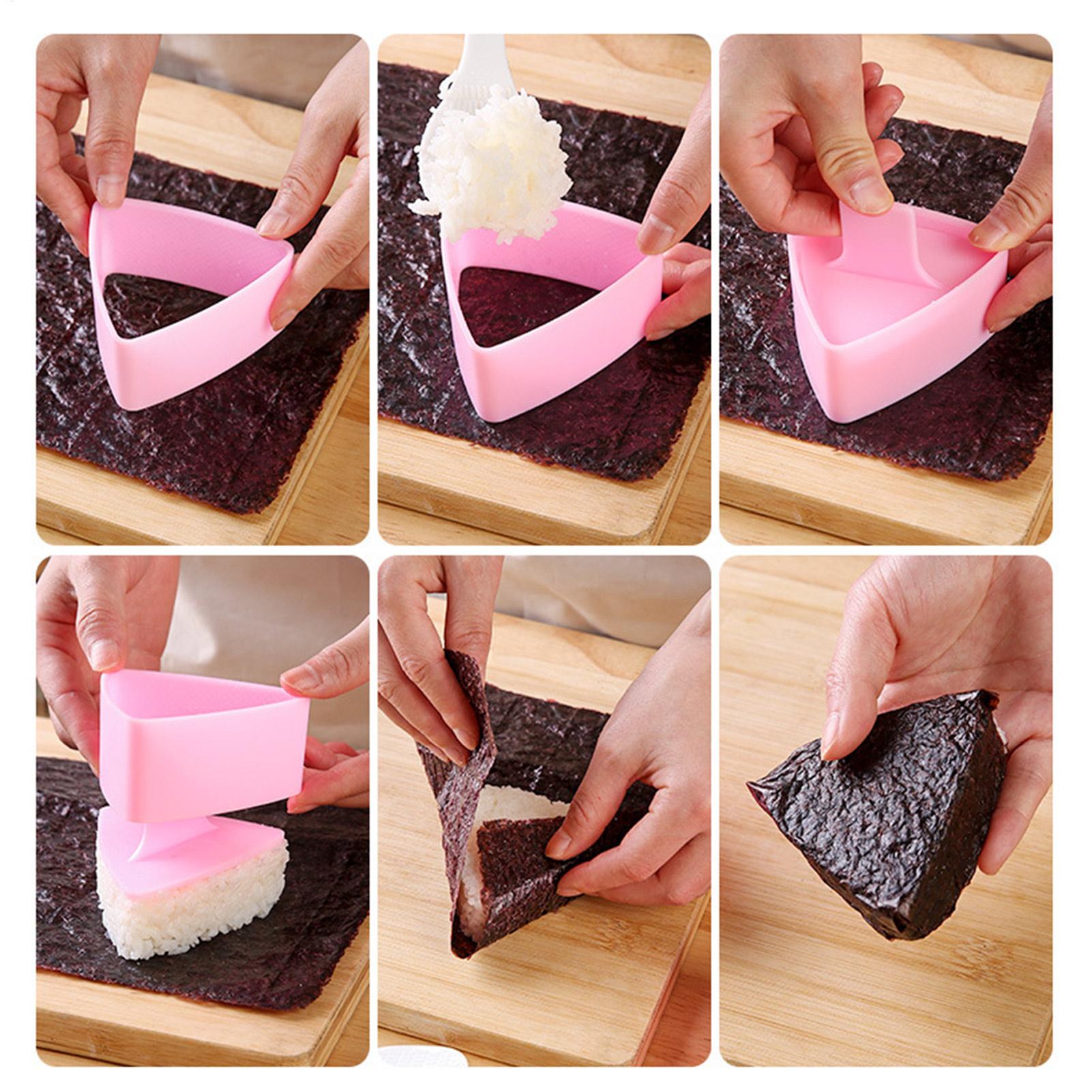 Sushi Mold Triangle Mould Onig - огляд і ціна Rice Ball Mold