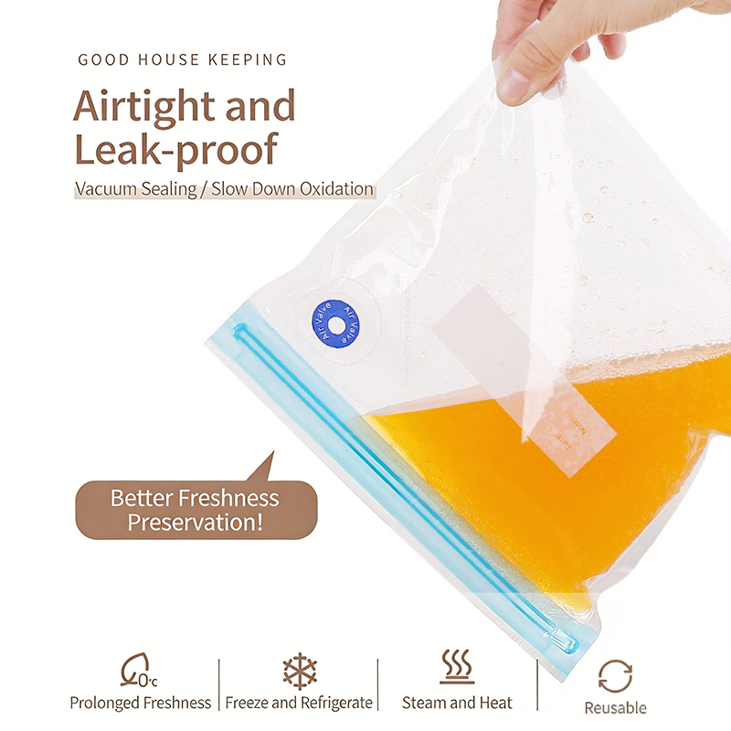 1PC Reusable Vacuum Sealer Bag - огляд і ціна Meal Prep Co