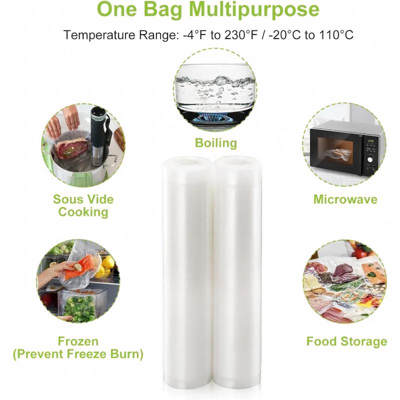 BPA Free Vacuum Sealer Rolls F - огляд і ціна Meal Prep Co