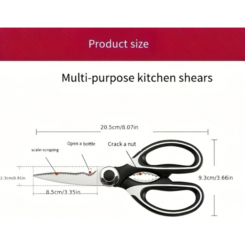 Stainless Steel Kitchen Shears - огляд і ціна Meal Prep With Chicken