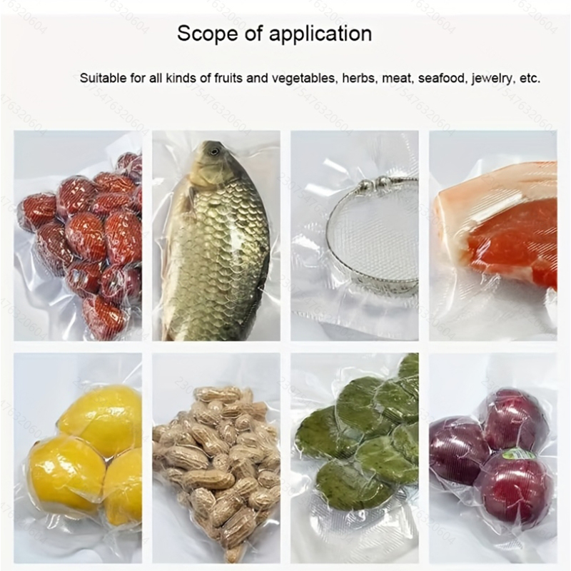 4pcs Vacuum Sealer Bags: 4 Rol - огляд і ціна Meal Prep Co