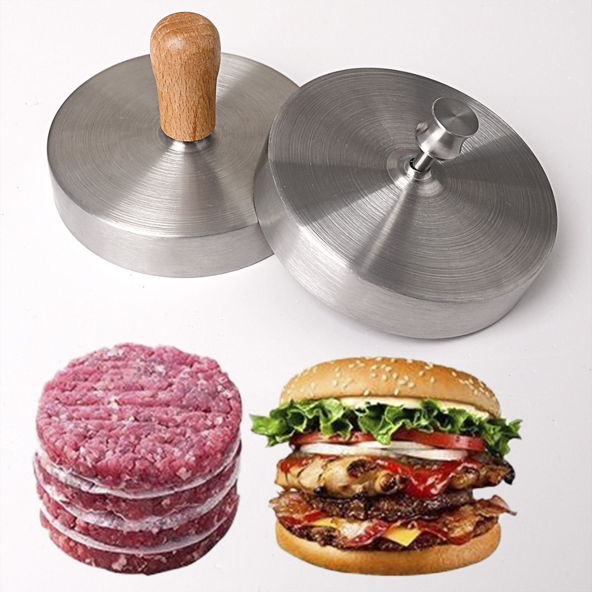 Stainless steel burger beef pa - огляд і ціна Rice Ball Mold