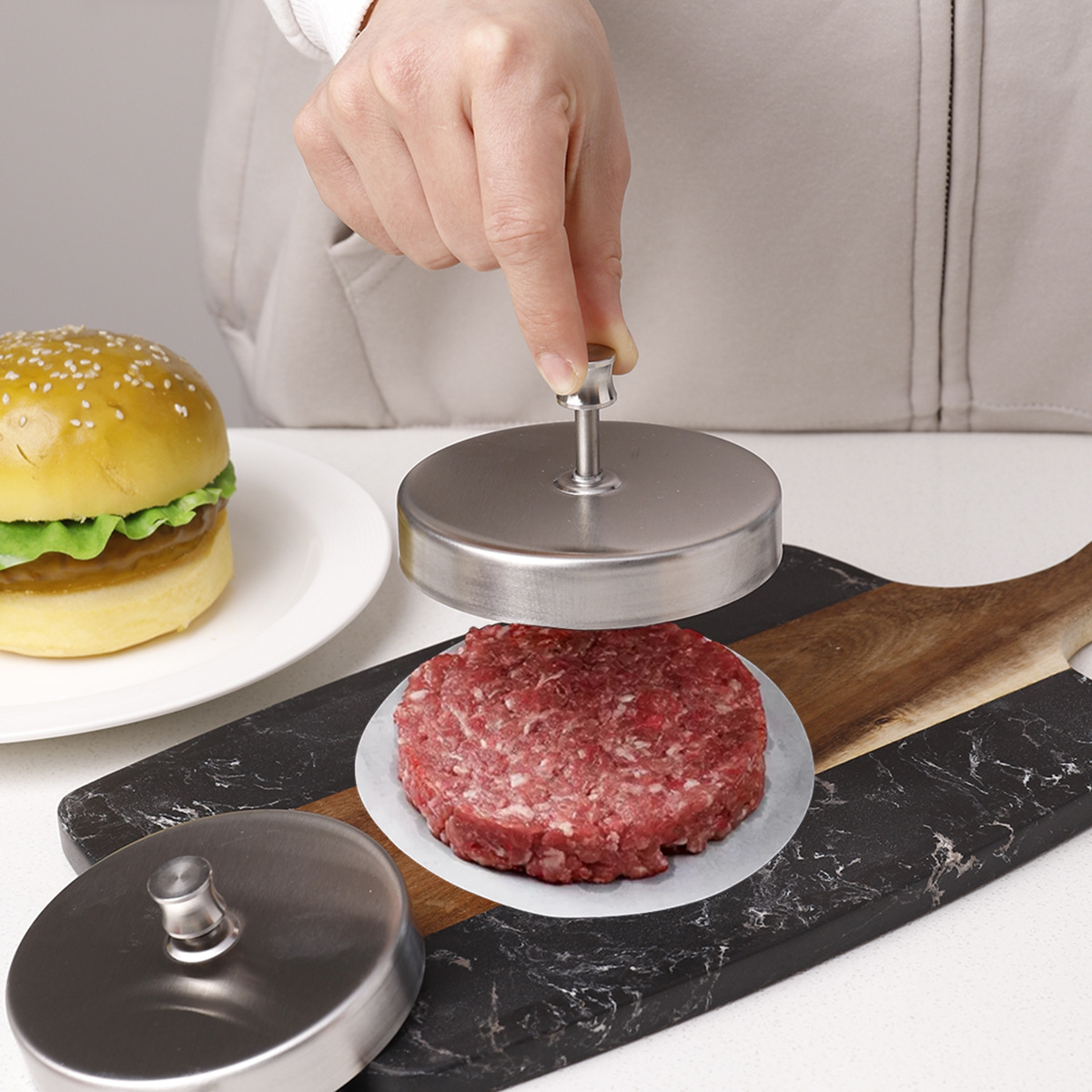 Stainless steel burger beef pa - огляд і ціна Rice Ball Mold