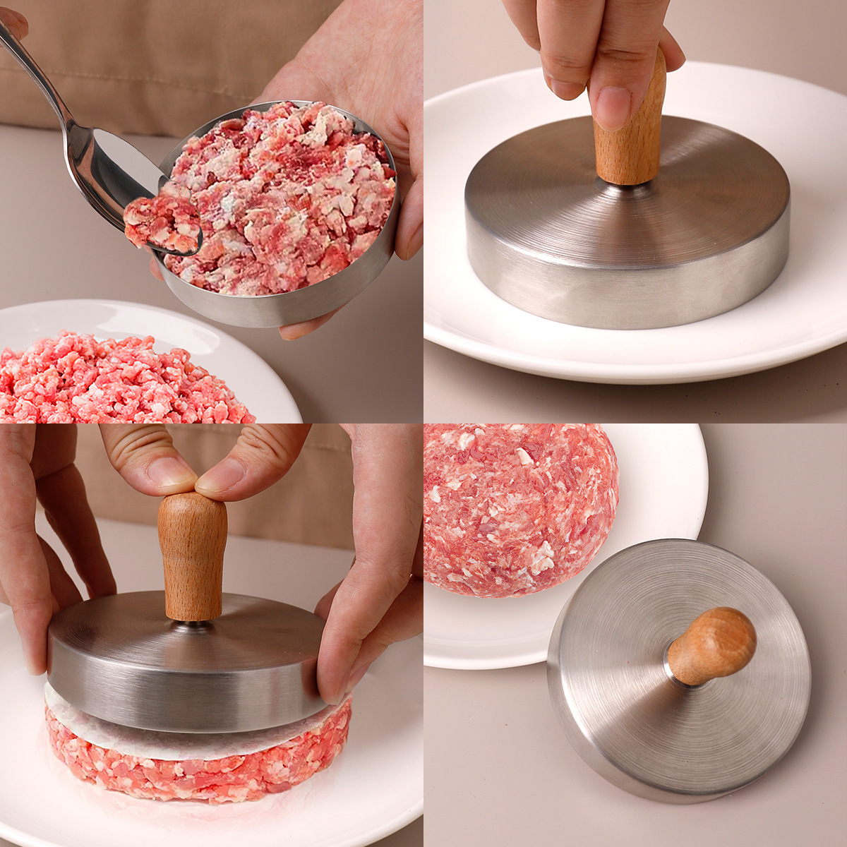 Stainless steel burger beef pa - огляд і ціна Rice Ball Mold