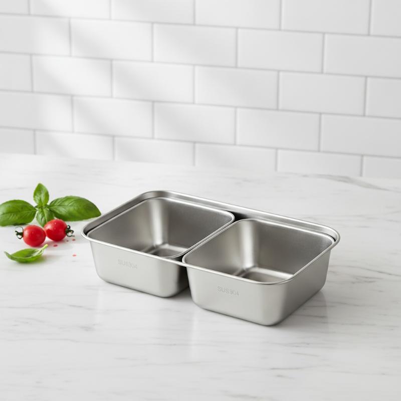 NEW 12/3 PCS 304 Stainless Ste - огляд і ціна Meal Prep Easy