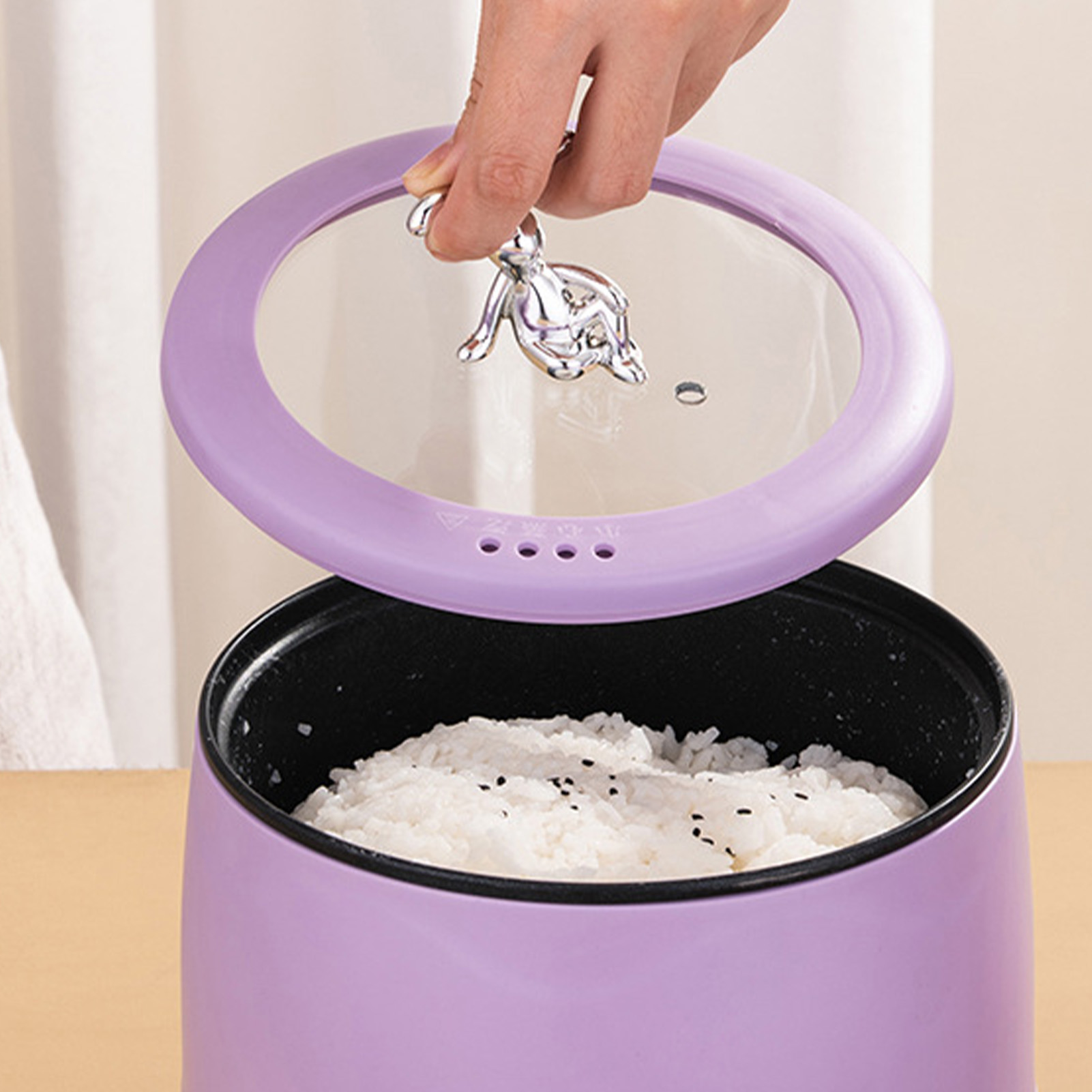 Smart Electric Mini Rice Cooke - огляд і ціна Meal Prep Healthy