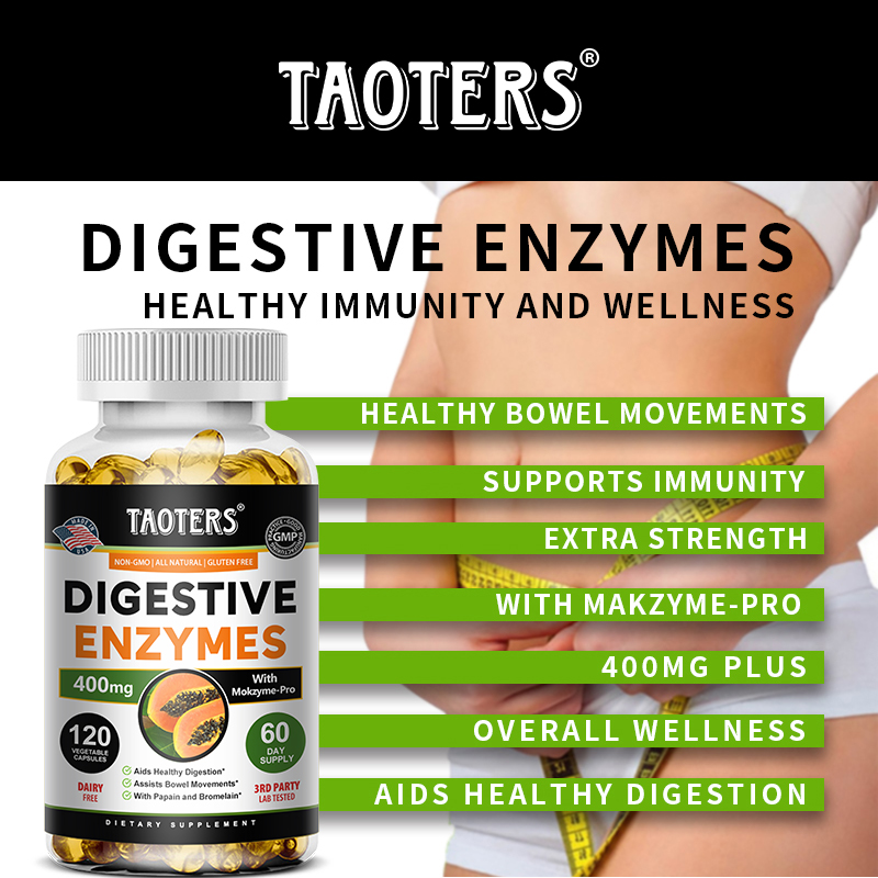 Digestive Enzyme Supplement Ad - огляд і ціна Meal Prep Co