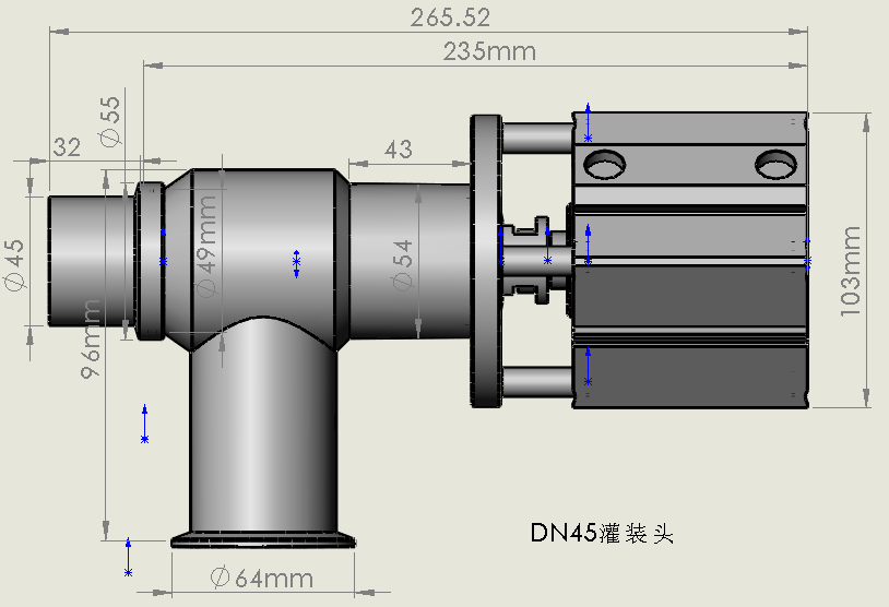 DN45mm diameter filling valve, - огляд і ціна Meal Prep Co