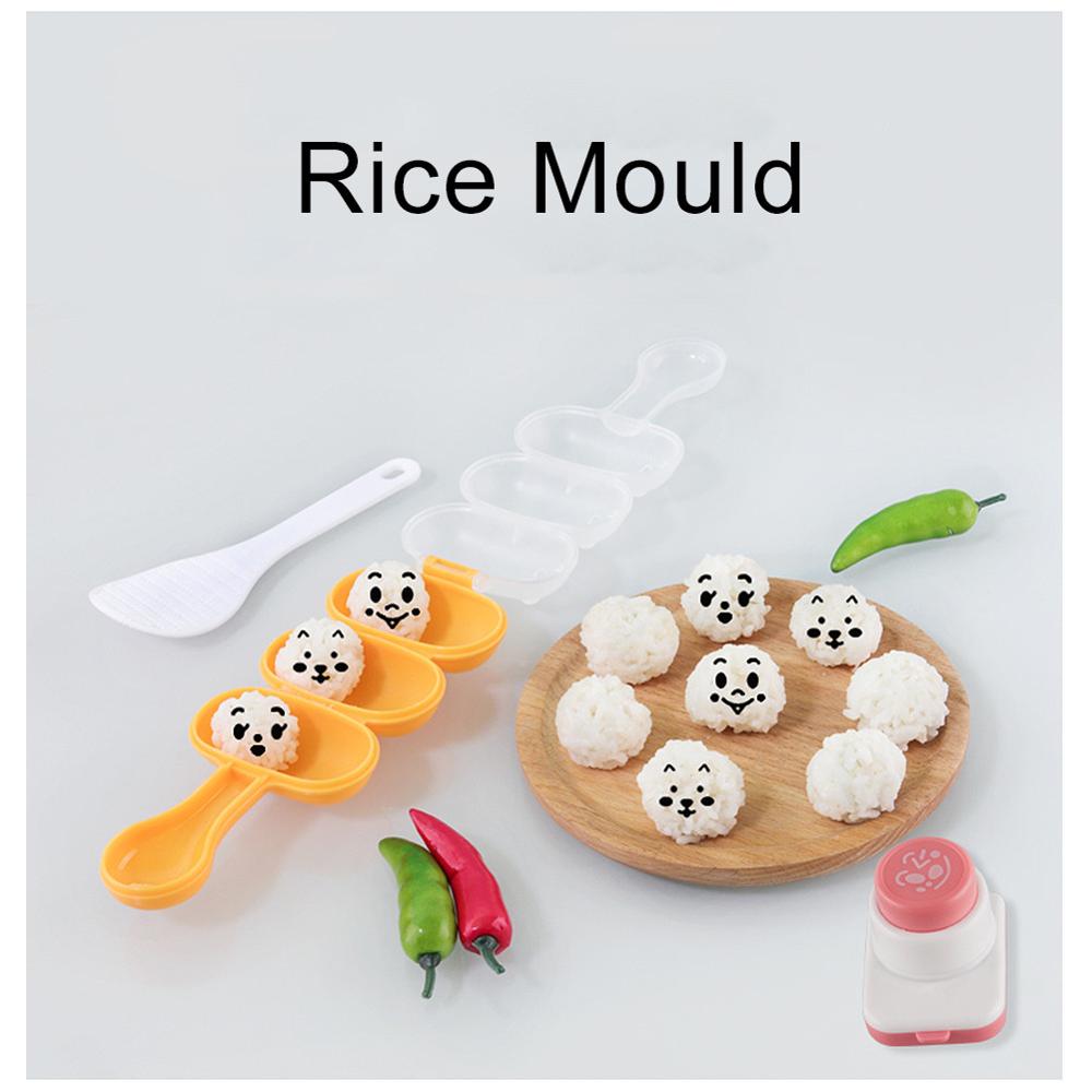 DIY Seaweed Nori Punch Cutter  - огляд і ціна Rice Ball Mold