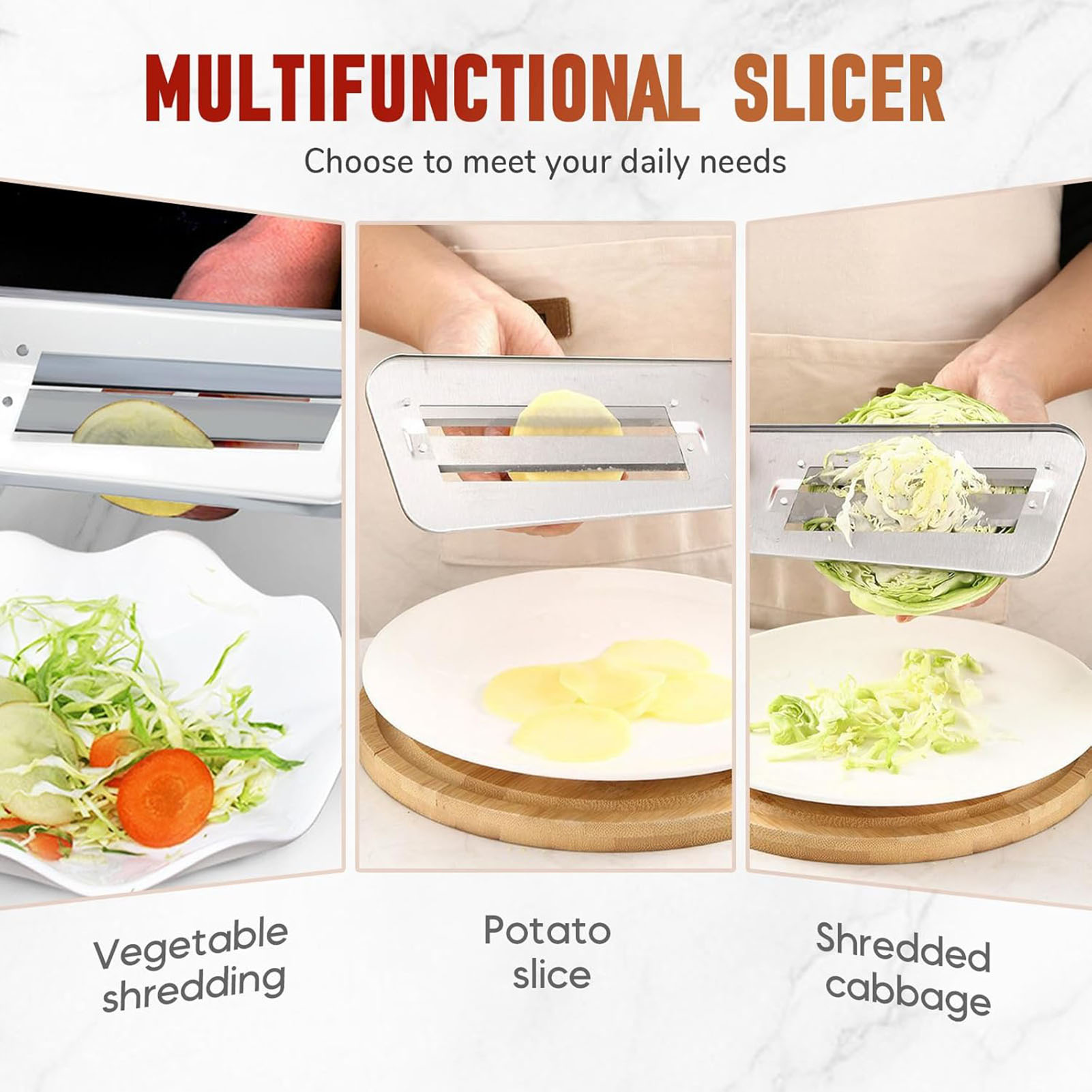 2-layer Blade Knife Graters Mu - огляд і ціна Meal Prep Easy