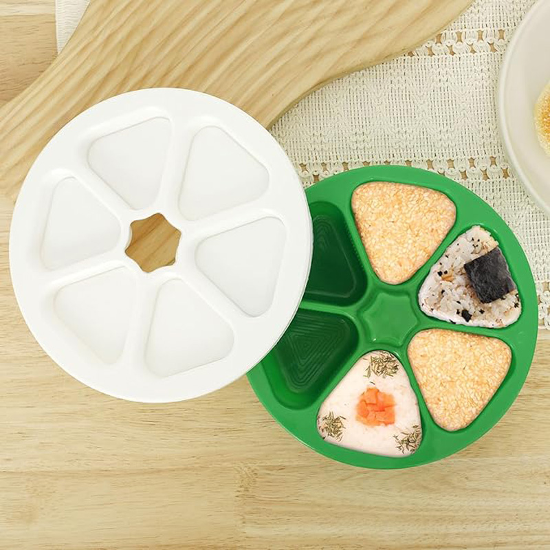 6 in 1 Sushi Maker Box Onigiri - огляд і ціна Rice Ball Mold