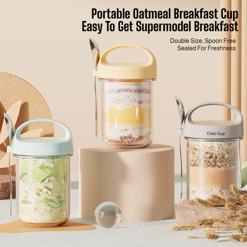 Portable Breakfast Cup Safe Le - огляд і ціна Meal Prep Healthy