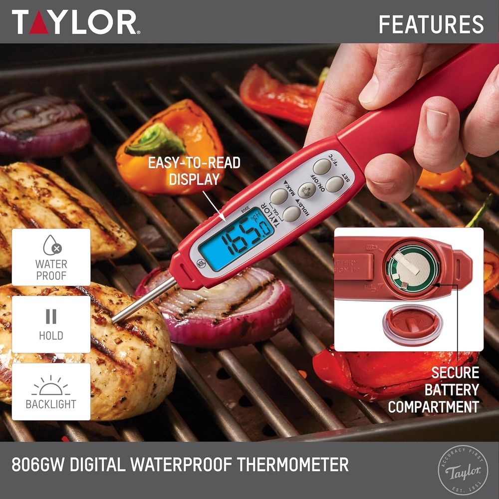 Digital Read Meat Thermometer  - огляд і ціна Meal Prep High Protein