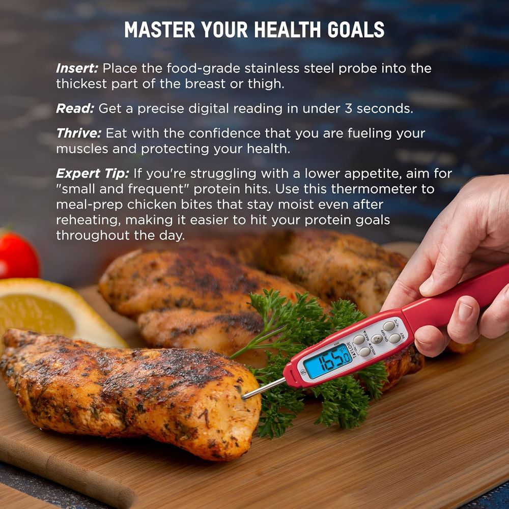 Digital Read Meat Thermometer  - огляд і ціна Meal Prep High Protein