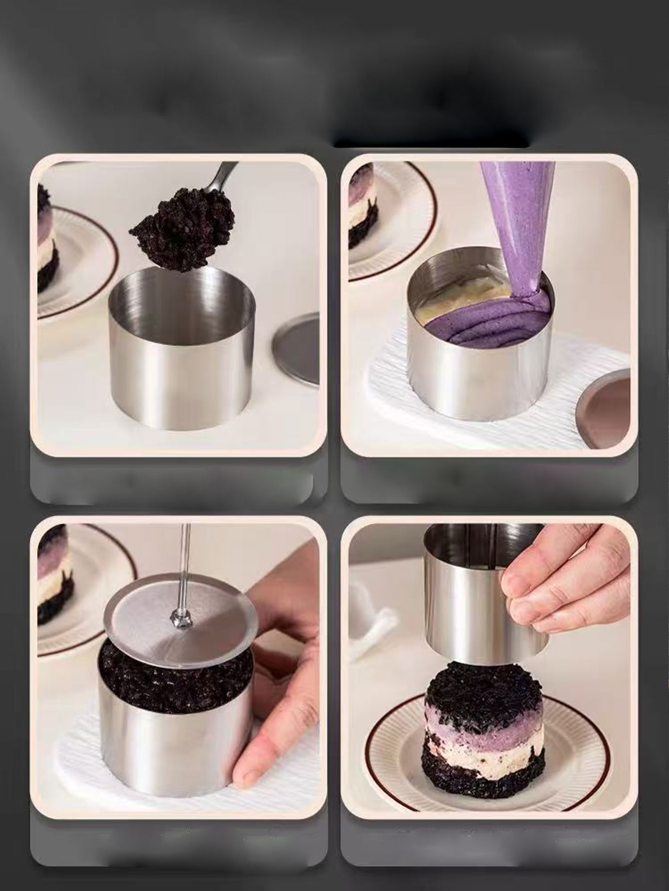 304 Stainless Steel Purple Ric - огляд і ціна Rice Ball Mold