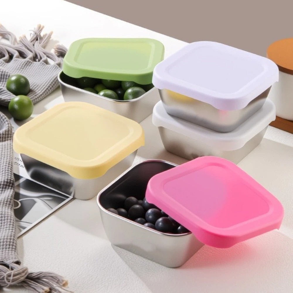 Silicone Lid Stainless Steel F - огляд і ціна Meal Prep Healthy
