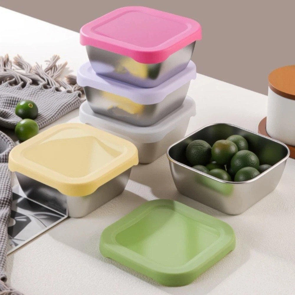 Silicone Lid Stainless Steel F - огляд і ціна Meal Prep Healthy