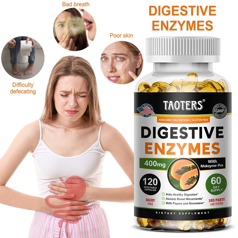 Digestive Enzymes - Aids in Bo - огляд і ціна Meal Prep Co